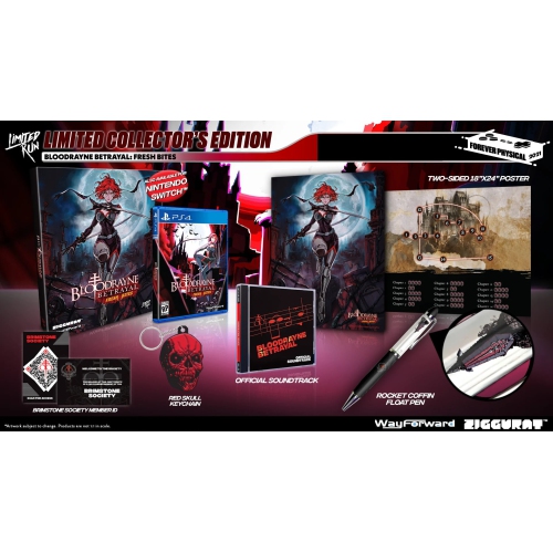 BloodRayne Betrayal: Fresh Bites - Collector's Edition - Limited Run #425 [PlayStation 4]