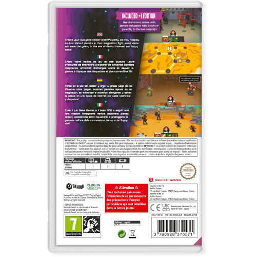 Galaxy of Pen & Paper: +1 Edition [Nintendo Switch]