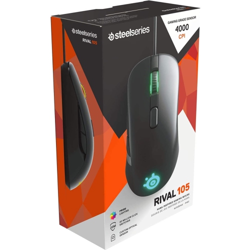 SteelSeries Rival 105 Wired Gaming Mouse [PC Accessory] | Best Buy