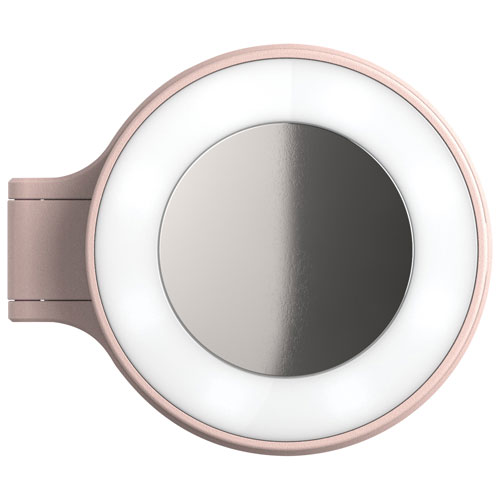 ShiftCam SnapLight Magnetic LED Ring Light - Chalk Pink