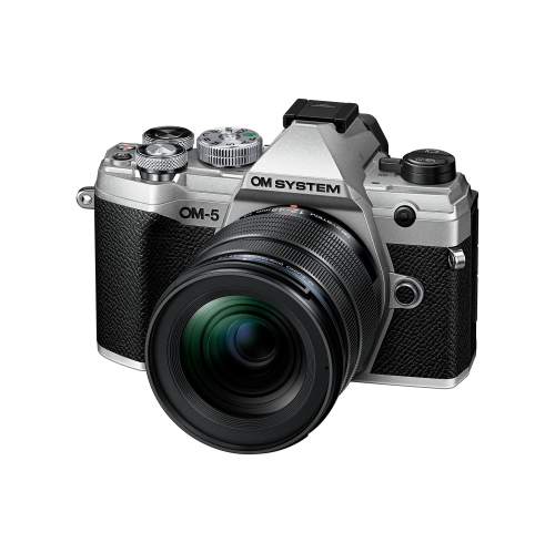OM System OM-5 Mirrorless with 12-45mm f4 Pro lens Silver