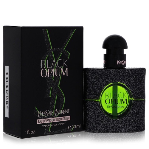 YVES SAINT LAURENT  Black Opium Illicit Eau De Parfum Spray By In Green