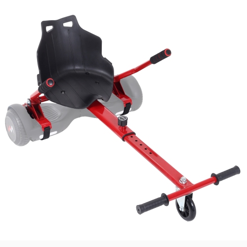 WEELMOTION RED Hoverboard go Kart Attachment Adjustable Hoverboard go Kart Hoverboard seat attachments for All Ages Hoverboard Kart Attachment for most hoverboards Best Buy Canada