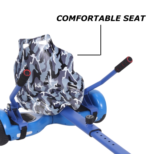 WEELMOTIONB NAVY Hoverboard go Kart Attachment Adjustable Hoverboard go Kart Hoverboard seat attachments for All Ages Hoverboard Kart Attachment for