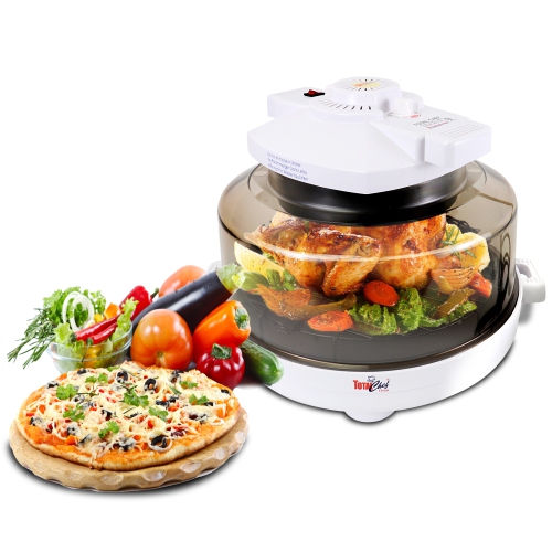 Total Chef Countertop Infrared Oven with Convection Circulation 10L Roast, Bake, Air Fry