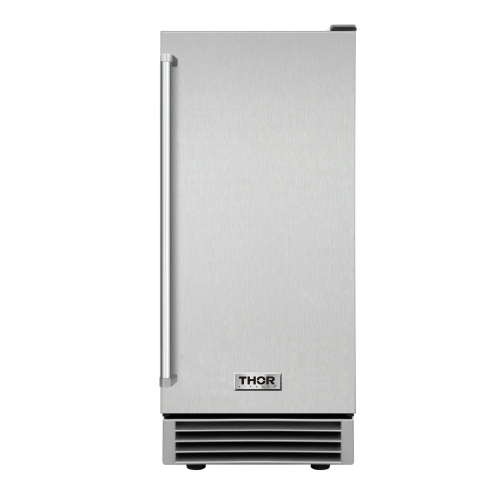 Image 1 of 4.. Thor Kitchen 15 Inch Built-In Ice Maker in Stainless Steel- TIM1501