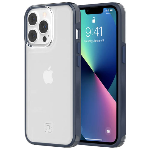 Incipio Organicore Fitted Hard Shell Case for iPhone 13 Pro - Clear/Navy Blue