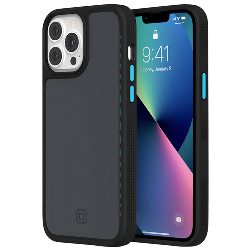 Incipio Optum Fitted Hard Shell Case for iPhone 13 Pro Max - Black/Blue