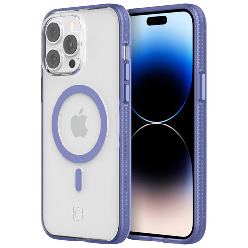 Incipio Idol Fitted Hard Shell Case with MagSafe for iPhone 14 Pro Max - Clear/Lavender