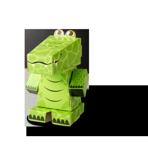 North American Animals: Aligator - A Buildable 3D STEM Toy | Best Buy ...