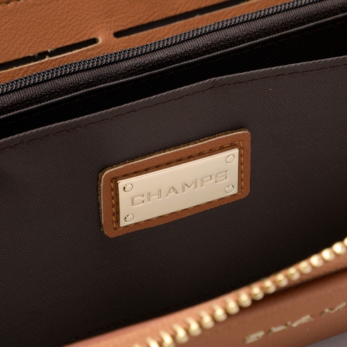 CHAMPS RFID Zip-around wallet