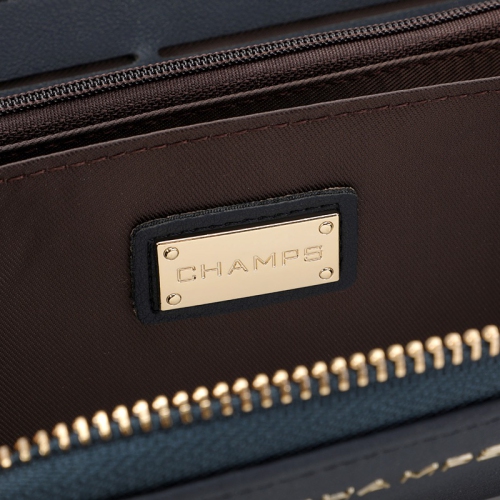 CHAMPS RFID Zip-around wallet