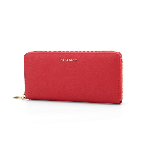 CHAMPS RFID Zip-around wallet