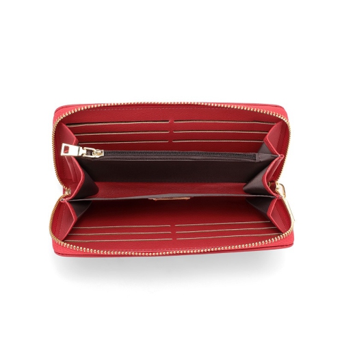 CHAMPS RFID Zip-around wallet