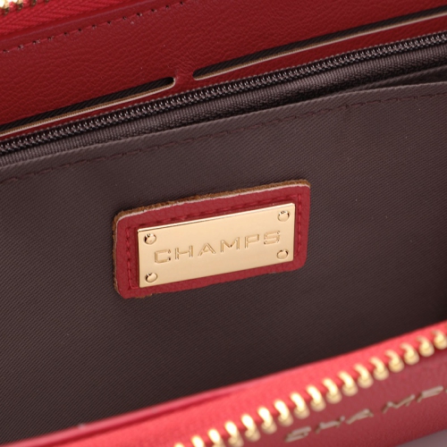 CHAMPS RFID Zip-around wallet