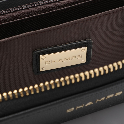 CHAMPS RFID Zip-around wallet