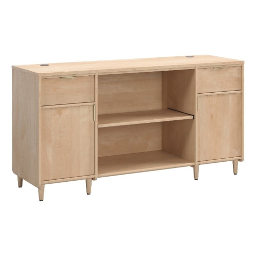 SAUDER Clifford Place Engineered Wood Credenza In Natural Maple Finish