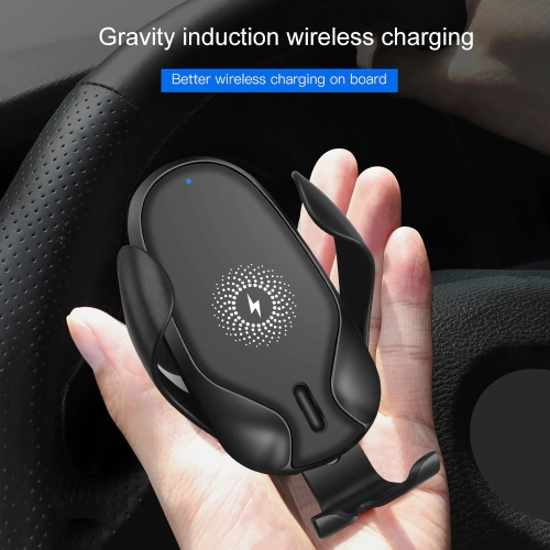 Qi Wireless Car Phone Charger Air Vent Mount Phone Holder Quick Fast Charge 15W For Samsung Galaxy iPhone Google Huawei Android