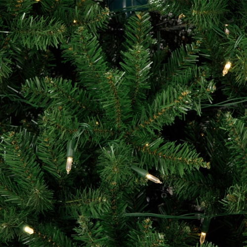 7.5' Pre-Lit Manchester Pine Instant Connect Artificial Christmas Tree, Dual LED Lights