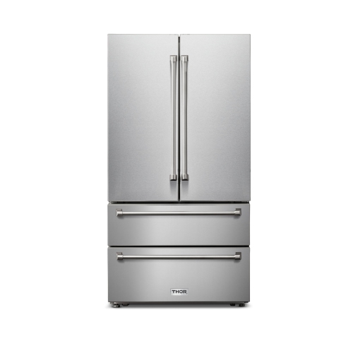 THOR KITCHEN  36 Inch Professional French Door Refrigerator With Freezer Drawers- Model Trf3602 Love this fridge!!