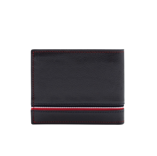 Cavalinho Sailor Trifold Leather Wallet - Navy - handmade in Portugal & RFID protected