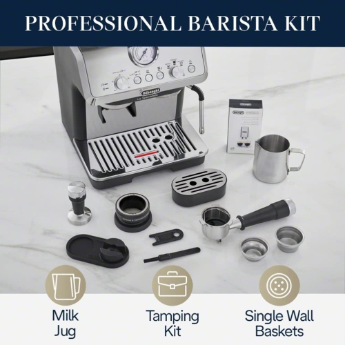 De'Longhi La Specialista Arte Semi-Automatic Espresso Machine - Black by DE'LONGHI - Refurbished condition - Image 5
