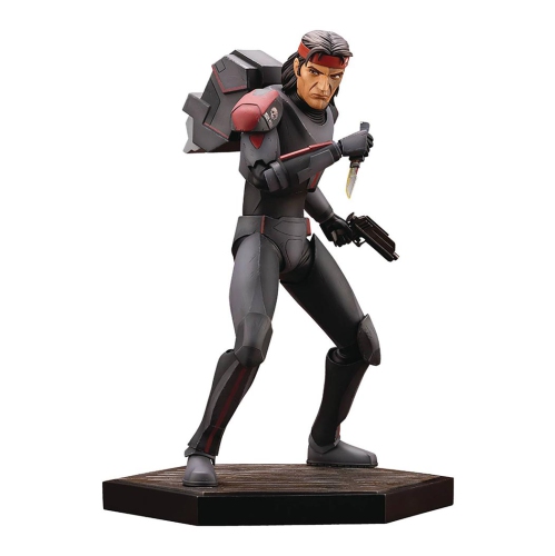 Star Wars The Bad Batch 10 Inch Statue Figure ArtFX - Hunter