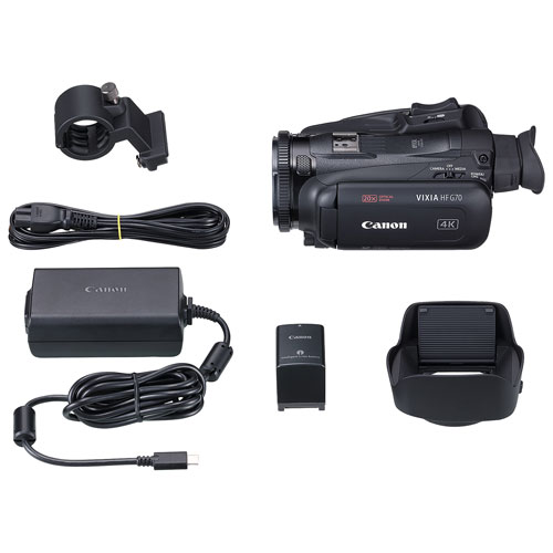 Canon VIXIA HF G70 4K Flash Memory Camcorder