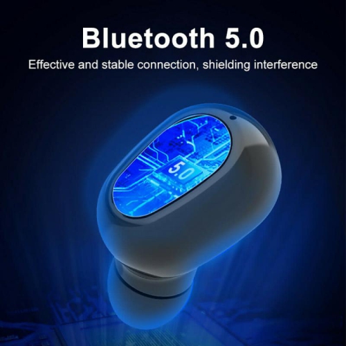 SuperShield Bluetooth Earphones Headphones 5.0 Wireless Earphone Headsets Stereo with Dual-Speaker Noise Cancelling Earbuds In-ear