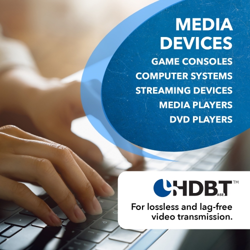 4K UltraHD 1x4 HDMI Extender Splitter Over CAT6/7 Up to 400 Ft with HDBaseT, EDID, IR Control