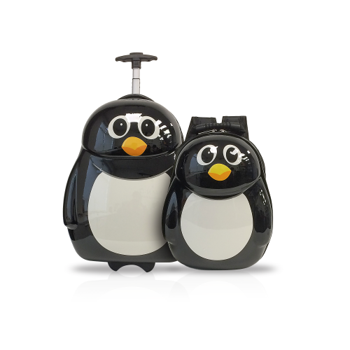 TUCCI Italy Penguin Buddy Ensemble de 2 valises pour enfants