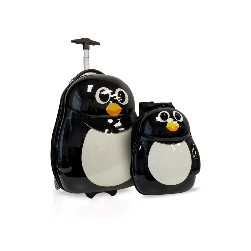 TUCCI Italy Penguin Buddy Ensemble de 2 valises pour enfants