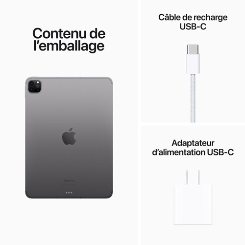 Refurbished - Apple iPad Pro 11" 128GB with Wi-Fi & Cellular (4th Generation) - Space Gray