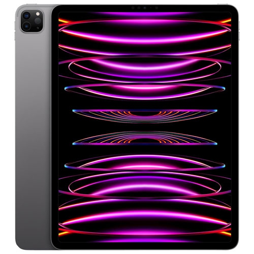 Image 1 of 10.. Refurbished - Apple iPad Pro 12.9" (M2) 256GB with Wi-Fi (6th Generation) - Space Gray