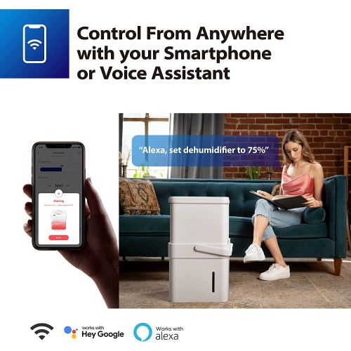 Midea Cube 20 Pint Dehumidifier for Basement and Rooms at Home for up to 1,500 Sq. Ft