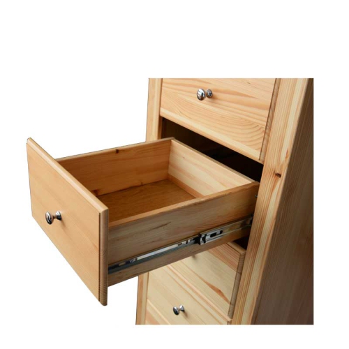 SF25672 by Style Craft - JONAH CHEST 32in w. X 32in ht. X 16in d. Three  Drawer Fir Wood Chest with Woven Cane Drawer Fron