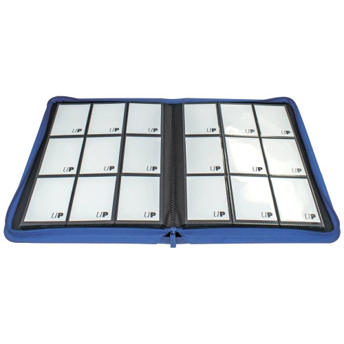 ULTRA PRO BINDER 9 POCKET VIVID ZIPPERED BLUE