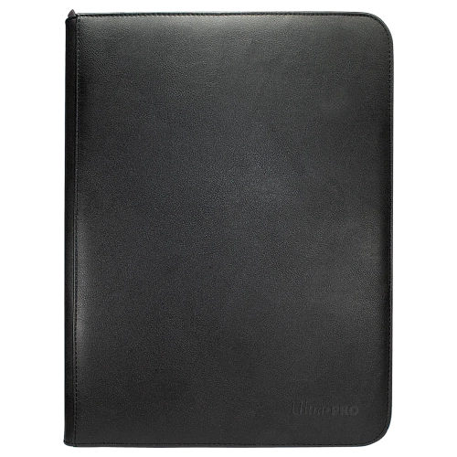 ULTRA PRO PRO BINDER 9 POCKET VIVID ZIPPERED BLACK