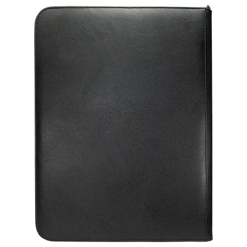 ULTRA PRO PRO BINDER 9 POCKET VIVID ZIPPERED BLACK