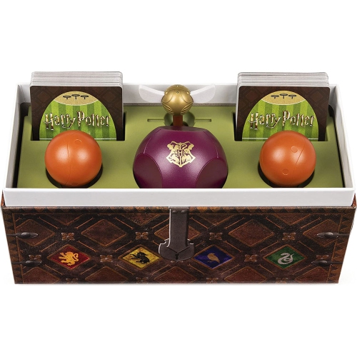 Harry Potter Catch The Golden Snitch, A Quidditch Board Game for Witches, Wizards and Muggles, Family Game Ages 8 & up