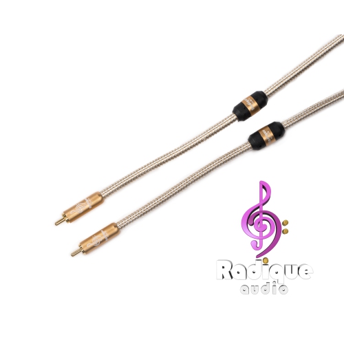 Radique Audio Gold Series Subwoofer Cable - 3 m
