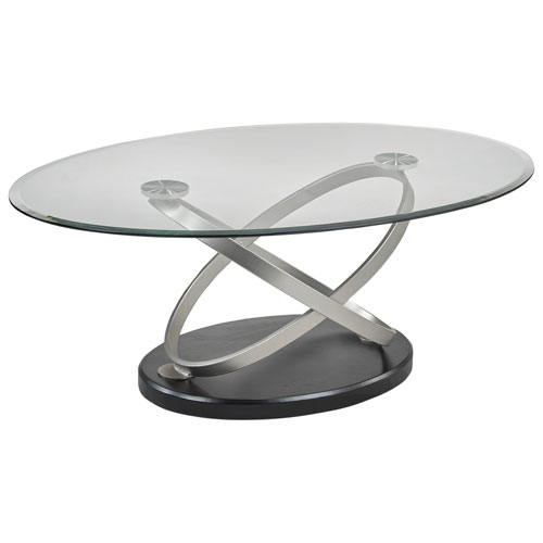 Table basse contemporaine de Brassex - Noir