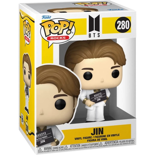 Pop Rocks BTS 3.75 Inch Action Figure - Jin #280