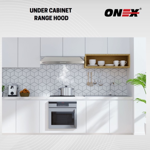 Hotte de cuisine à conduit sous armoire ONEX® 30" 450 CFM #OHF300-SS