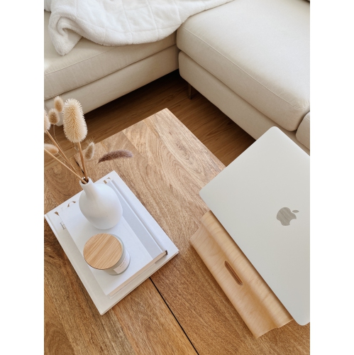 Enkel Studios Birchwood laptop stand | Wood laptop stand