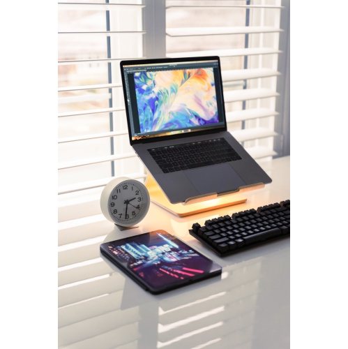 Enkel Studios Birchwood laptop stand | Wood laptop stand