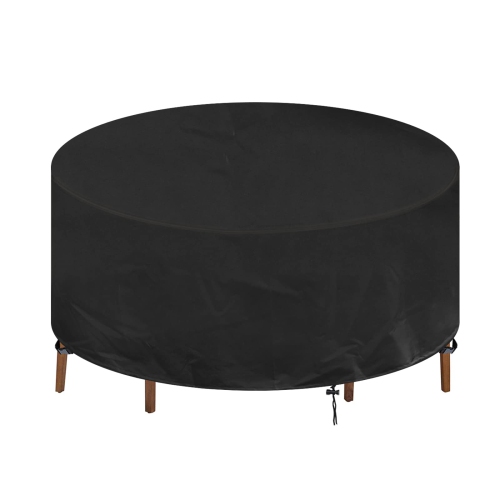 Furniture One Outdoor Furniture Covers Waterproof 90.5"D x 39.4"H Black