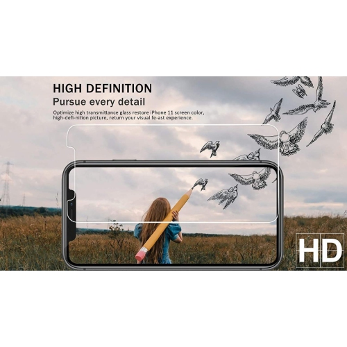 [PAQUET de 2] Protecteur d’écran en plastique Hydrogel iPhone XS Max d’Apple - compatible avec les étuis