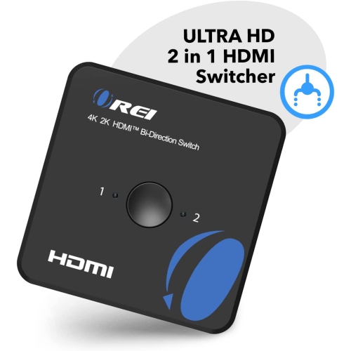 4K HDMI Bi-Direction 1x2 Splitter, 2x1 Switch V2.0 4Kx2K@60Hz