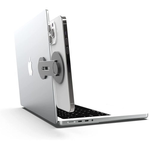Continuity Camera Mount for MacBook Compatible with Magsafe for iPhone Webcam Mount, Magnetic Phone Holder for Tesla, Laptop & Monitor
